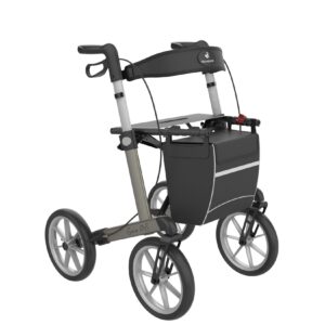 lichtgewicht rollator van Rehasense Server OS met extra grote wielen
