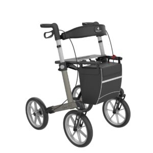 lichtgewicht rollator van Rehasense Server OS met extra grote wielen