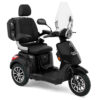Scootmobiel Rolektro E-Trike V3 Premium, 25 km/u zwart