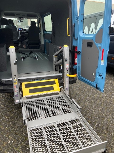 Inrichten bus interieur