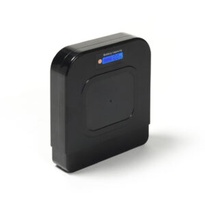 Plego Carbon -elektrische rolstoel van Vermeiren accu.