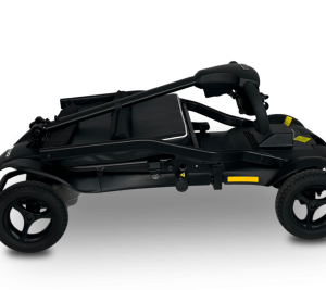 GoGo MG2 opvouwbare scootmobiel van Pride opgevouwen